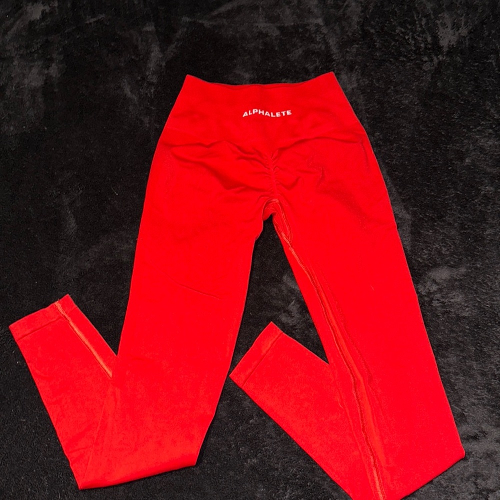 COPY - Alphalete Amplify legging - Formula Red